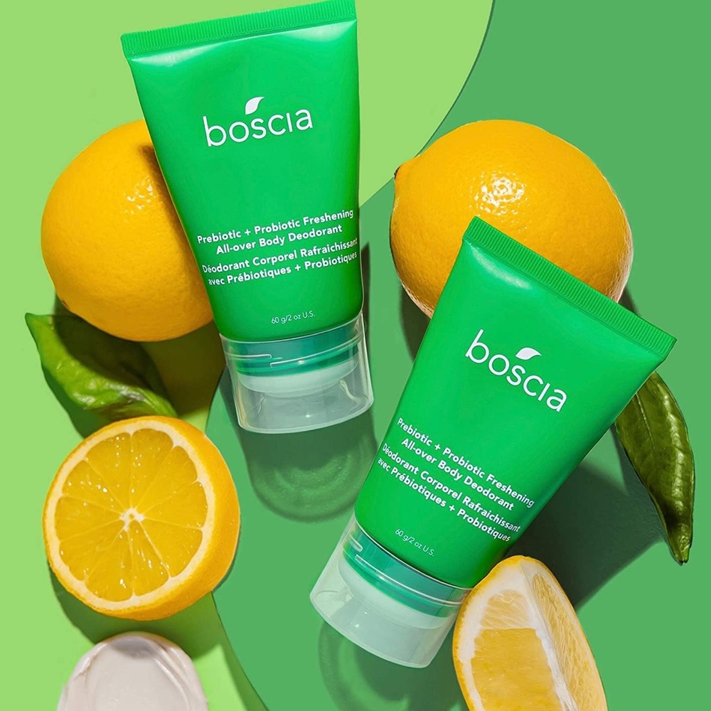 🍋✨Boscia Prebiotic + Probiotic Freshening All-over Body Deodorant 60 g✨🍋